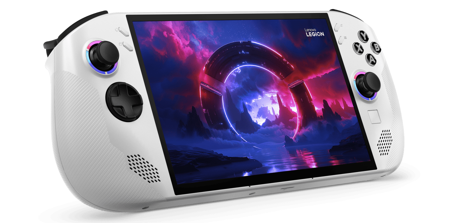 Lenovo Legion Go S gaming handheld.