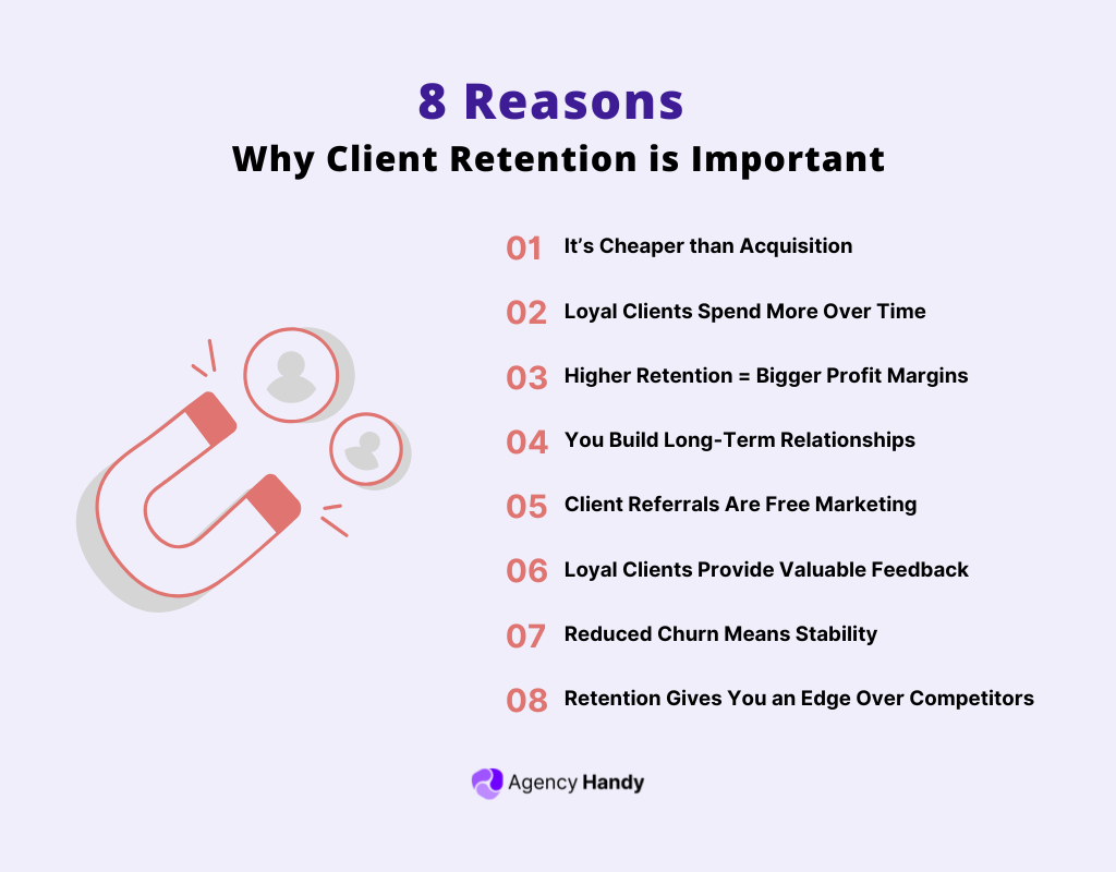 8 Reasons Why Client Retention Is Important