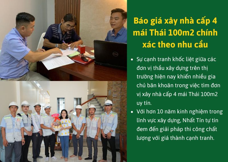 Bao gia xay nha cap 4 mai Thai 100m2 chinh xac theo nhu cau Nhat Tin (1)