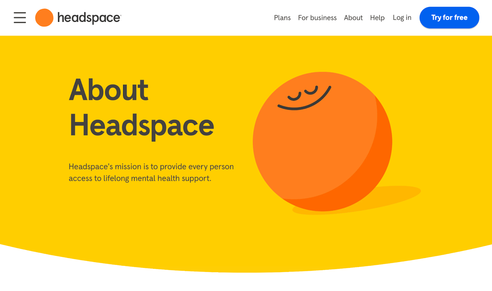 Captura de pantalla de Headspace
