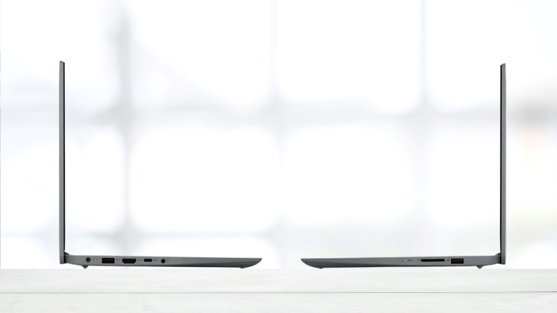 Lenovo IdeaPad 1 14ALC7 82R30099VN được trang bị đầy đủ các cổng, tiện lợi mà không cần đến hub chuyển đổi.