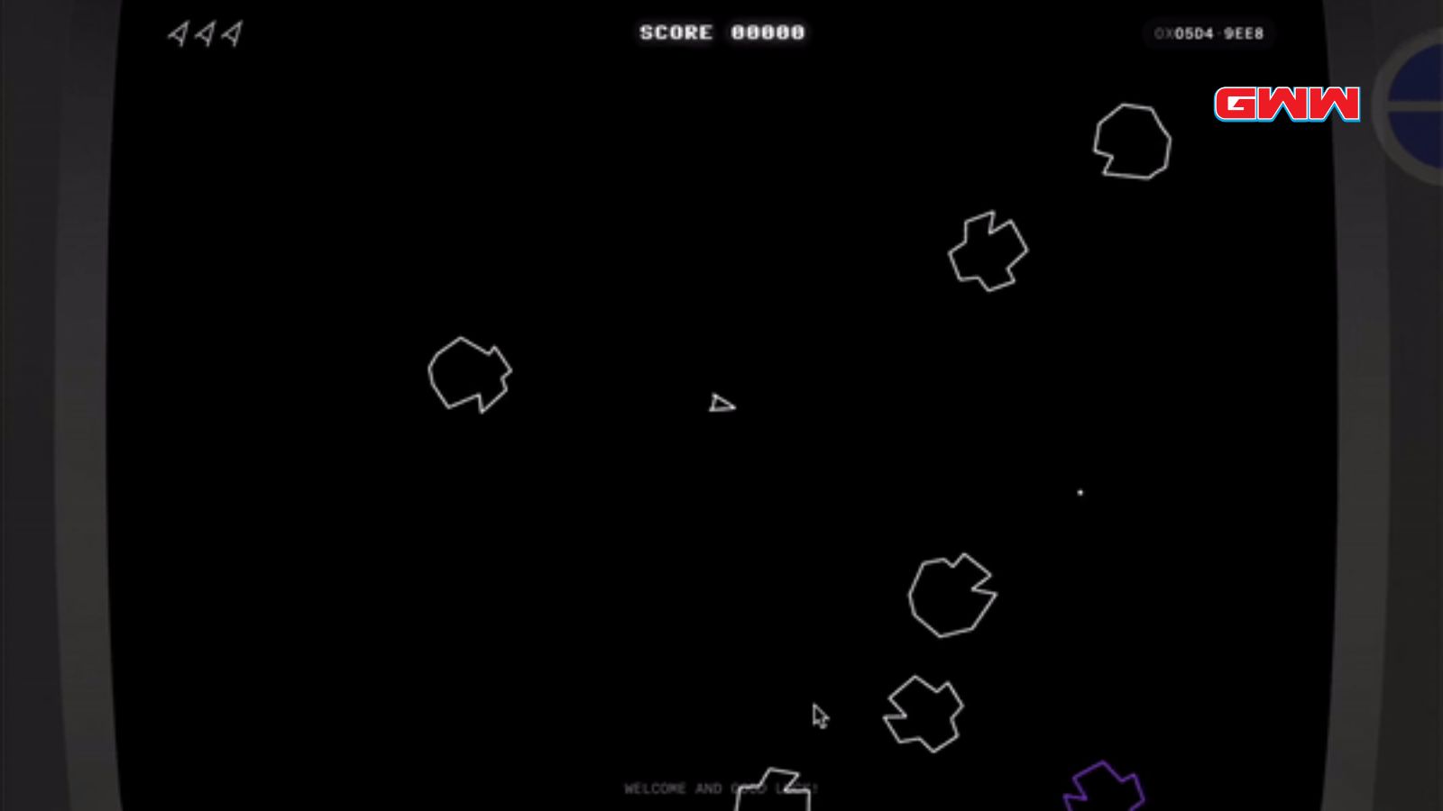 Asteroids by Atari gameplay