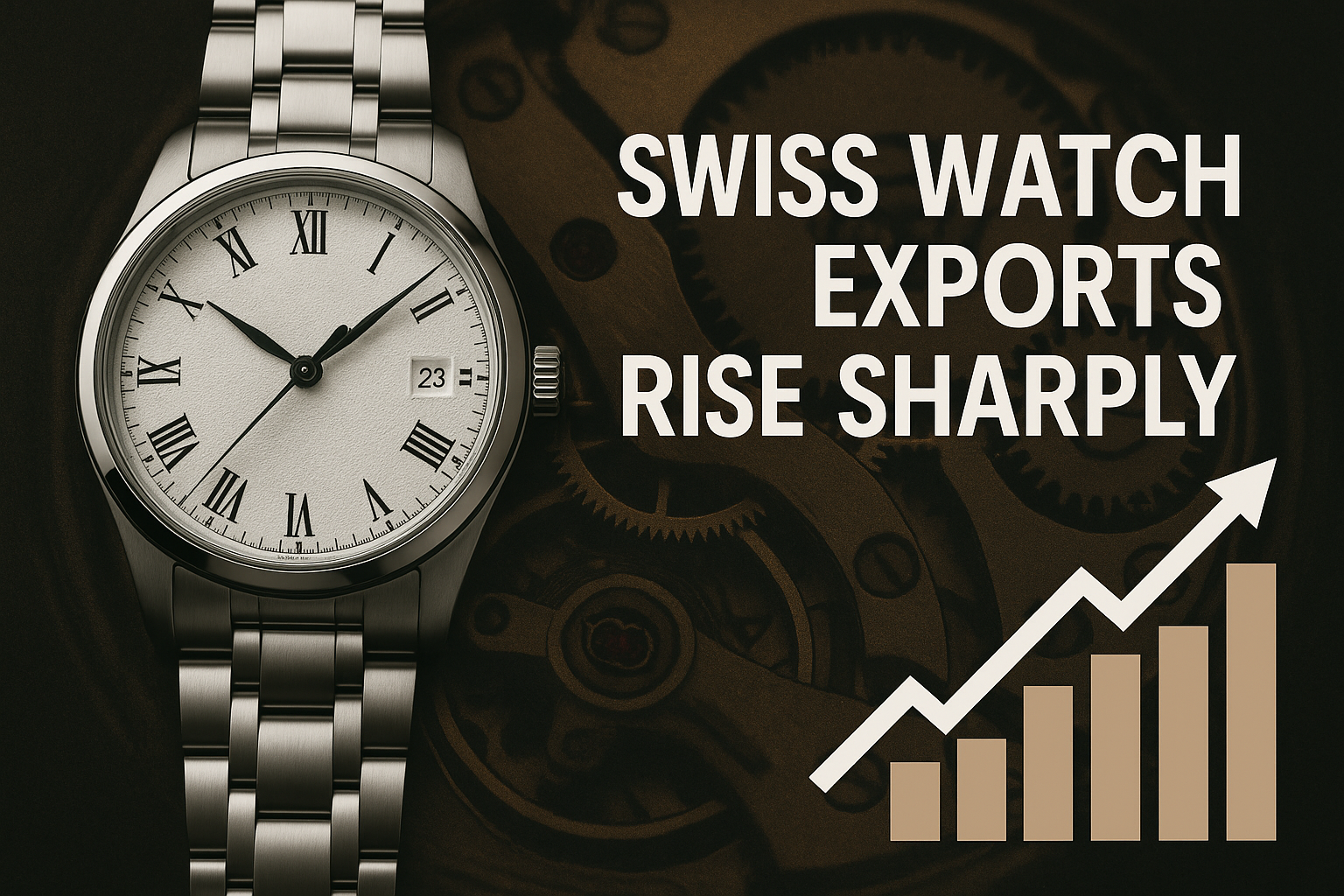 Swiss Watch Exports Rise Sharply in April