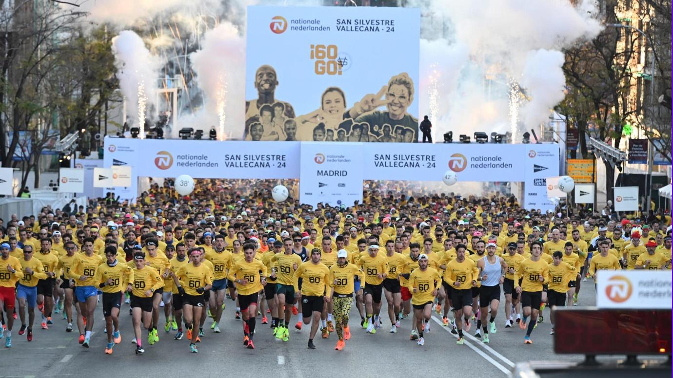 San Silvestre Vallecana 2024: Carrera completa, parte 1