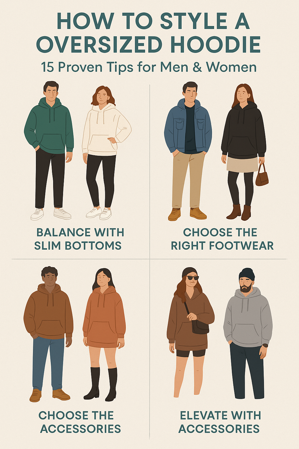 Style an Oversized Hoodie