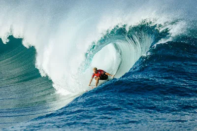 Ethan disputa sua terceira final (Foto: World Surf League)