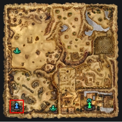 Entry Locations to Forgotten Ruins