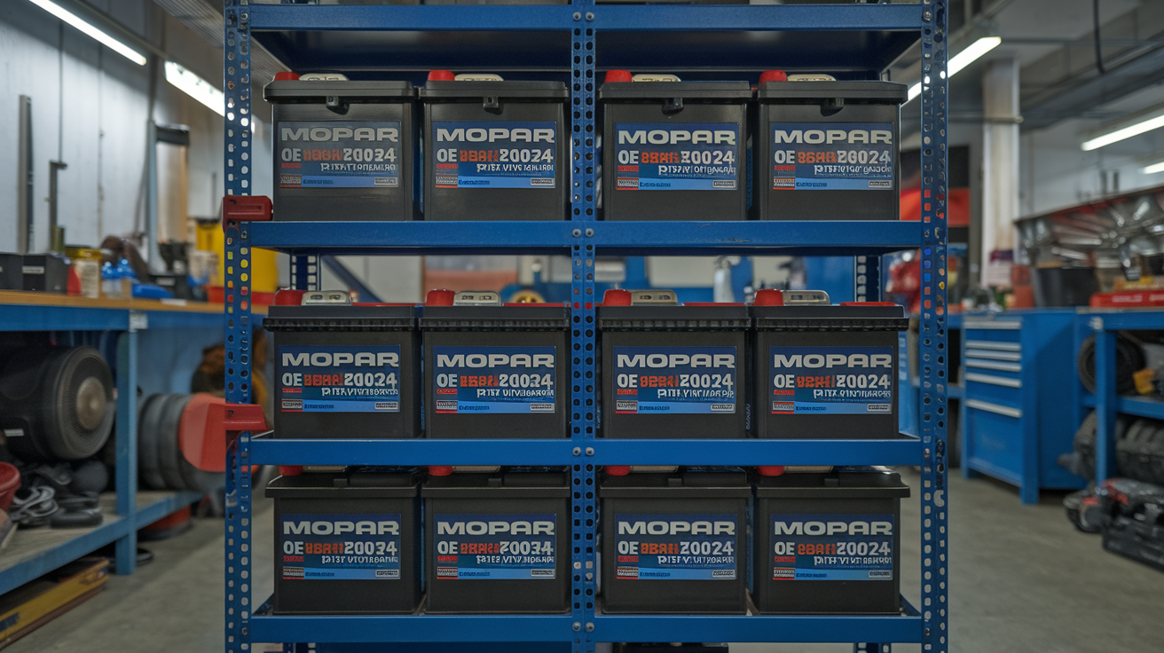  New Genuine Mopar Battery Storage 2005-2024 OE BBH7F001AA Spec: The Ultimate Power Solution for Reliable Performance