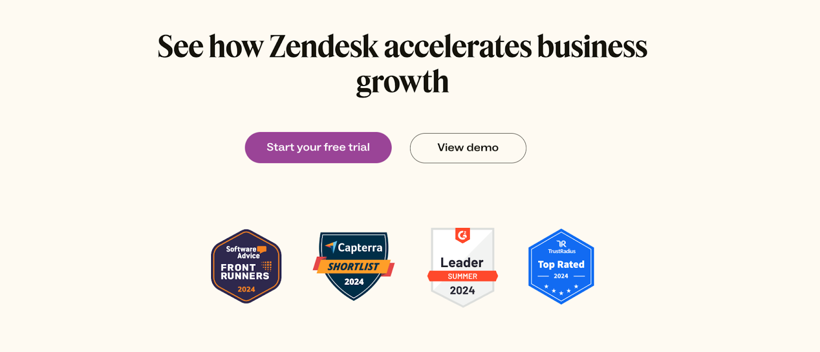 Zendesk social proof