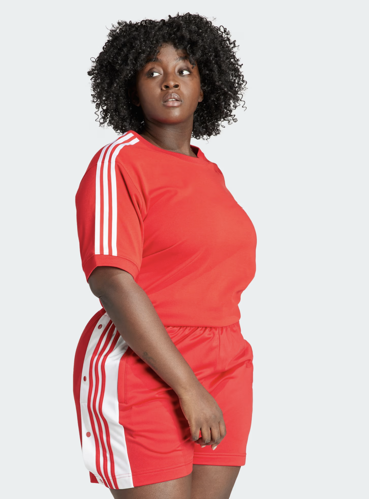 Adidas Adicolor 3-Stripes Baby Tee (Plus Size)