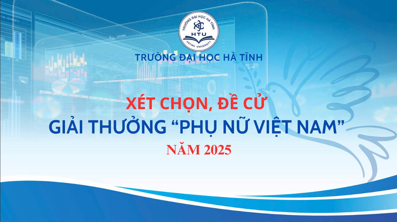 Đề cử xét chọn “Giải thưởng Phụ nữ Việt Nam” Năm 2025