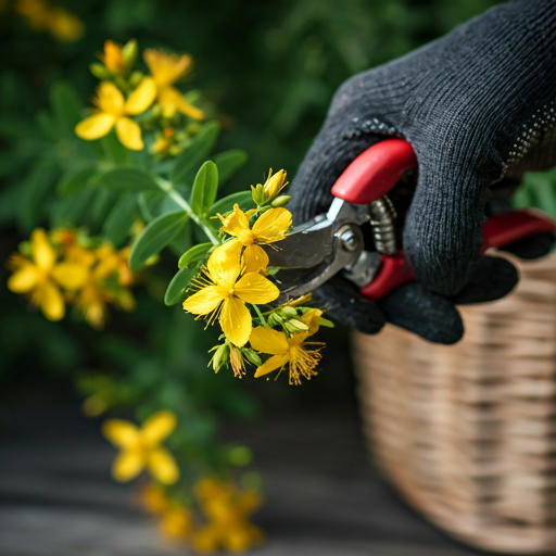 Harvesting and Using St. John's Wort (Harvesting St. John's Wort)