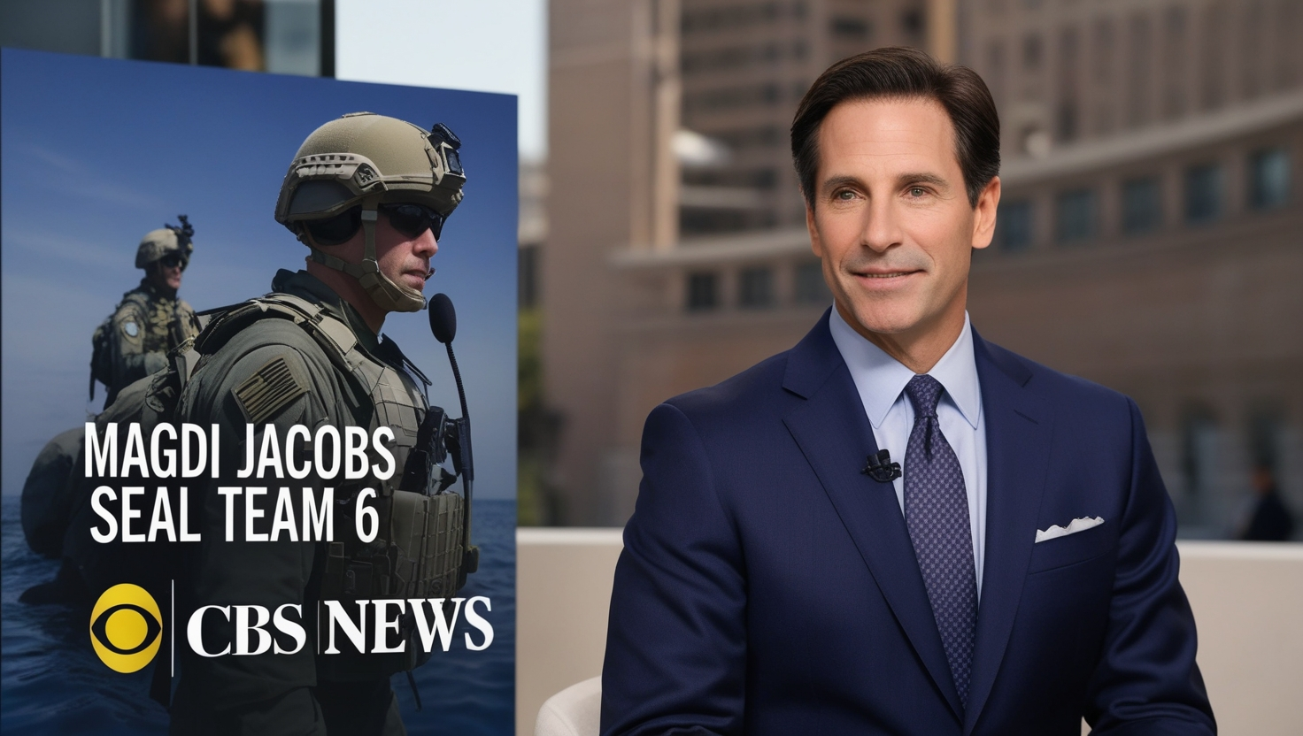 Magdi Jacobs Seal Team 6 CBS News