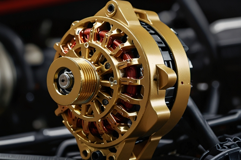 duralast gold alternator 7341n ground wire location