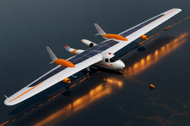 China Aerospace Science and Technology Corp Solar Airplane