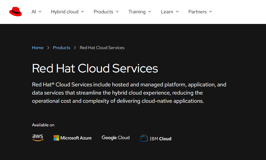 Red Hat Cloud Platform