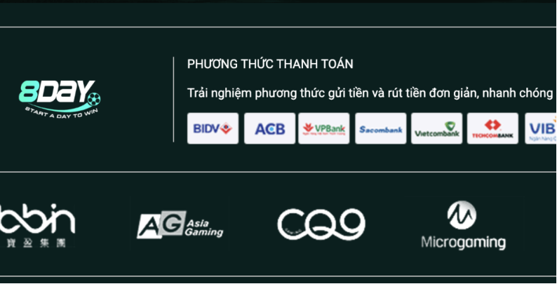 Nạp tiền 8Day bằng thẻ điện thoại khá dễ dàng