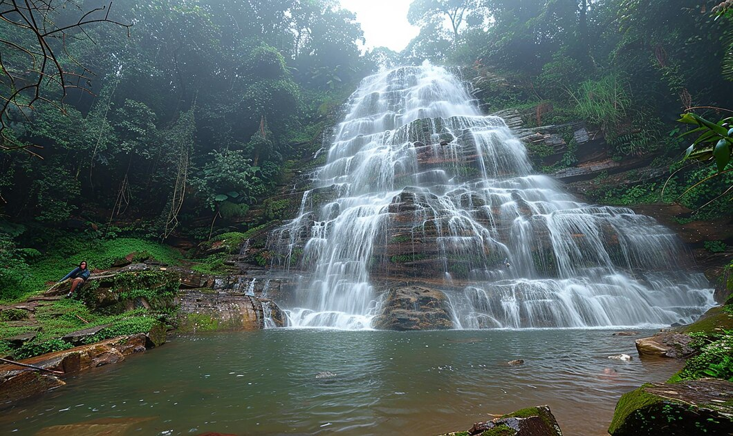 Pandavula Gutta waterfalls india
