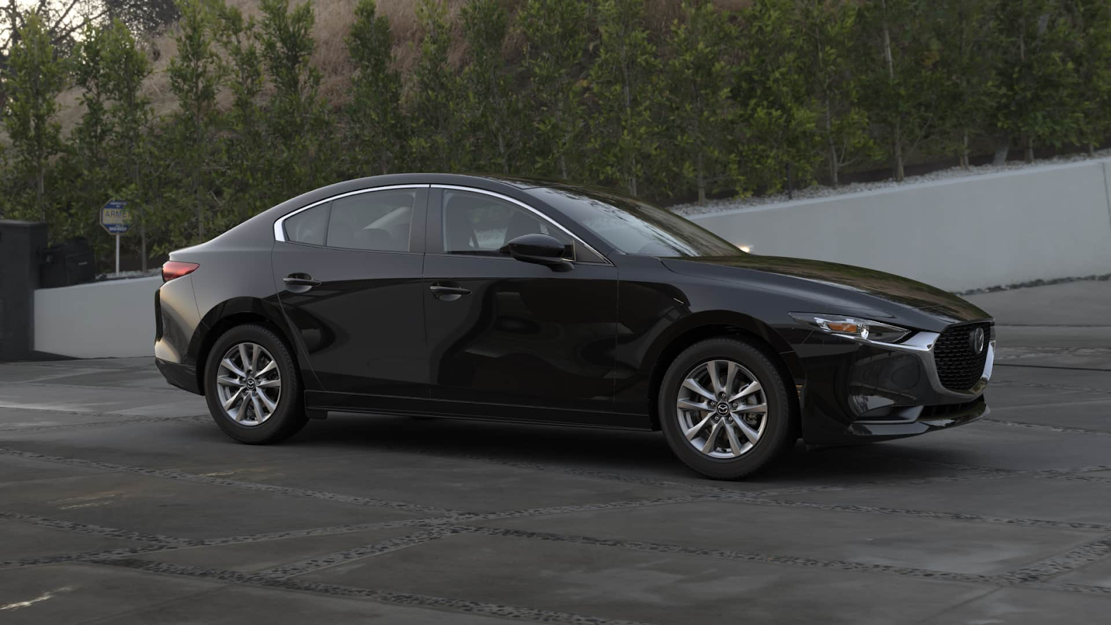 Mazda 3 sử dụng đường nét mềm mại để có ngoại hình thanh thoát