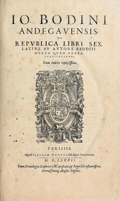 Los seis libros de la república