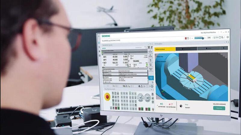 Shopfloor manufacturing performance can be greatly increased through the Siemens Machinum portfolio.   (Source: Siemens)