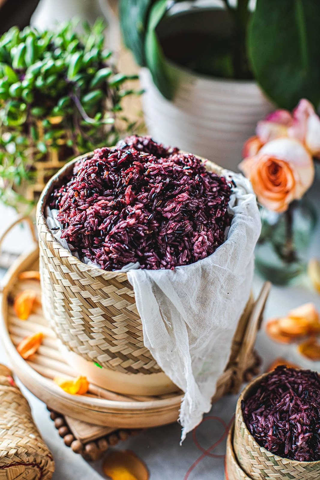 How to Make Purple Sticky Rice - Simply Suwanee