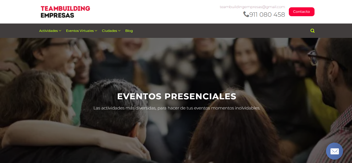 Team building España para empresas que buscan innovación y trabajo en equipo.
