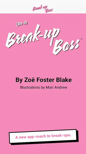 A screenshot of Break-up Boss app