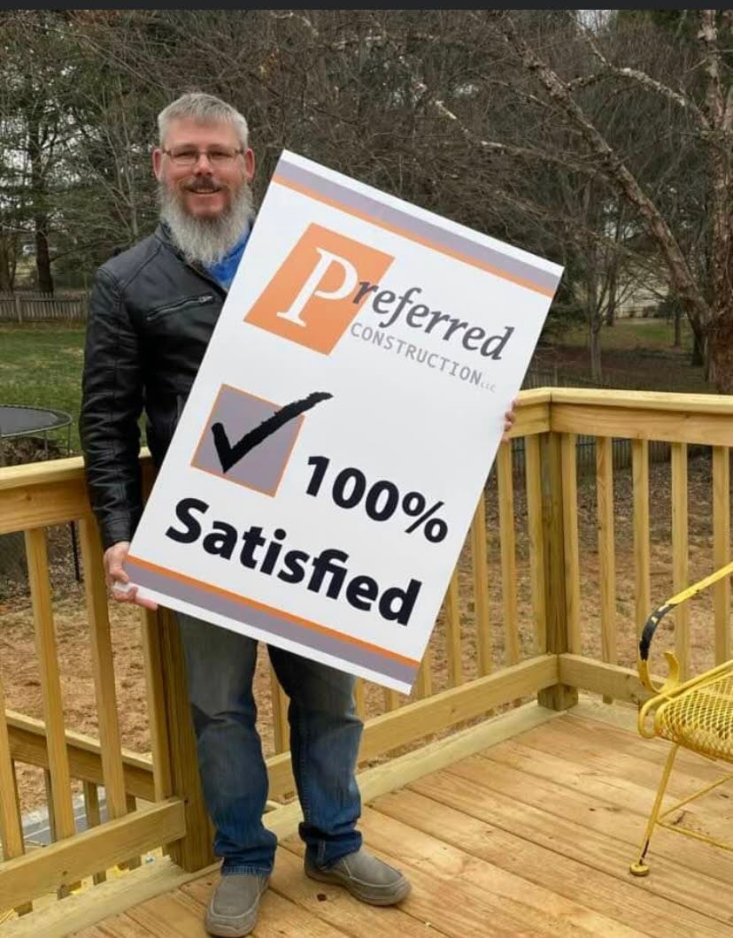 Happy customer of Preferred Construction