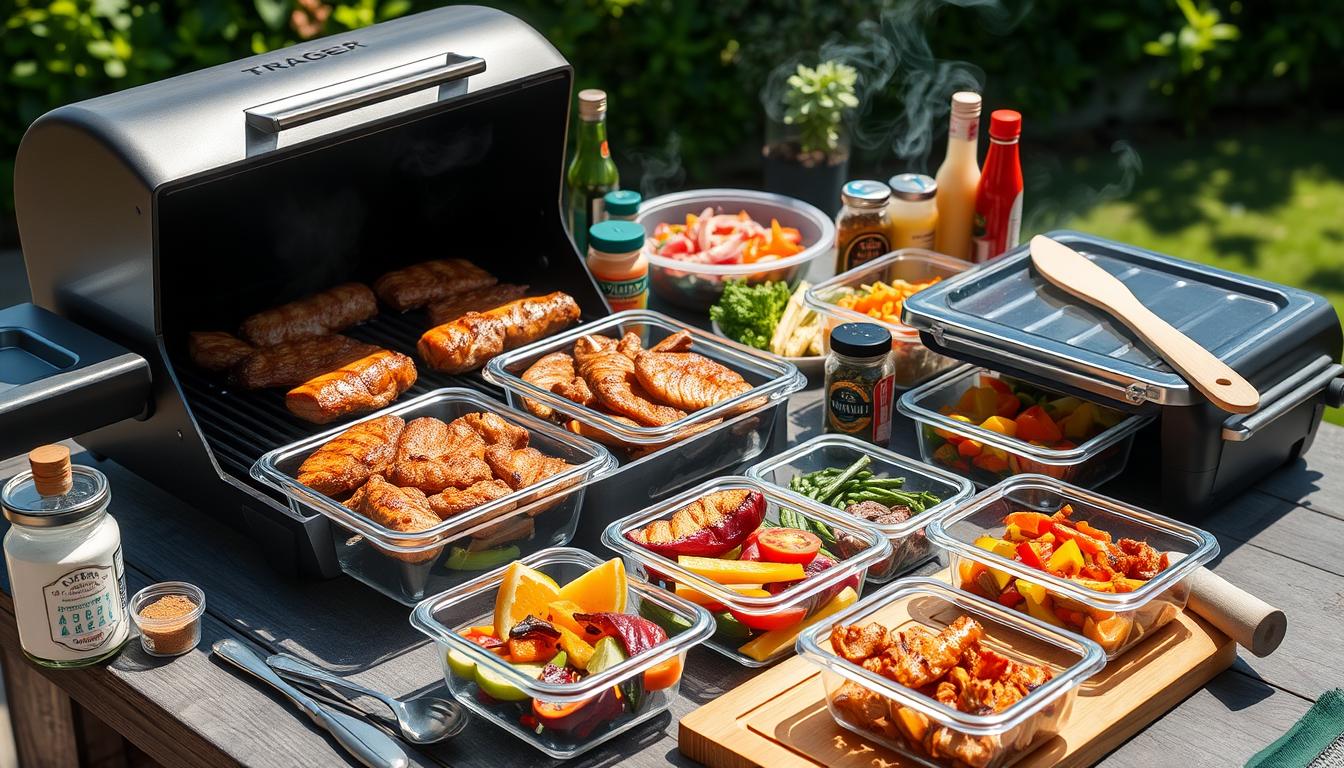 barbecue meal prep