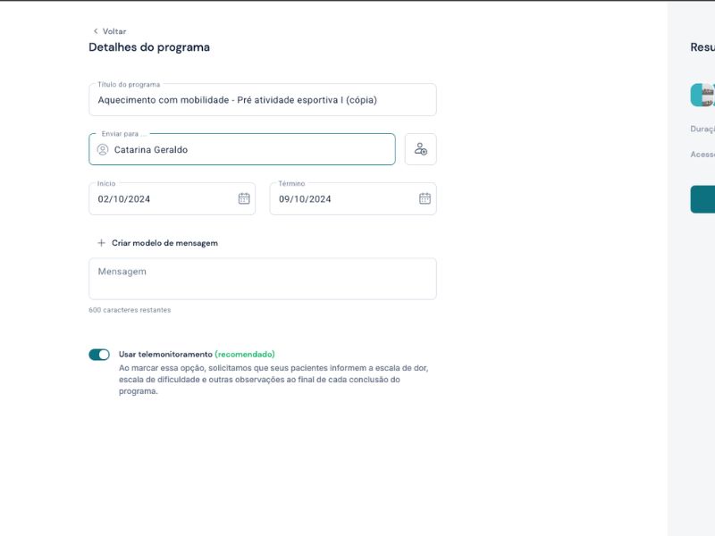 prescrição de treino e individualização 