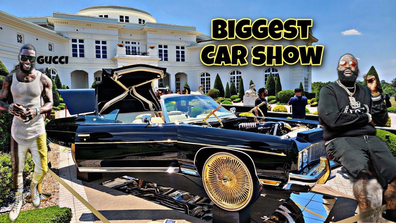 Rick Ross Car Show with Gucci Mane gets Crazy!