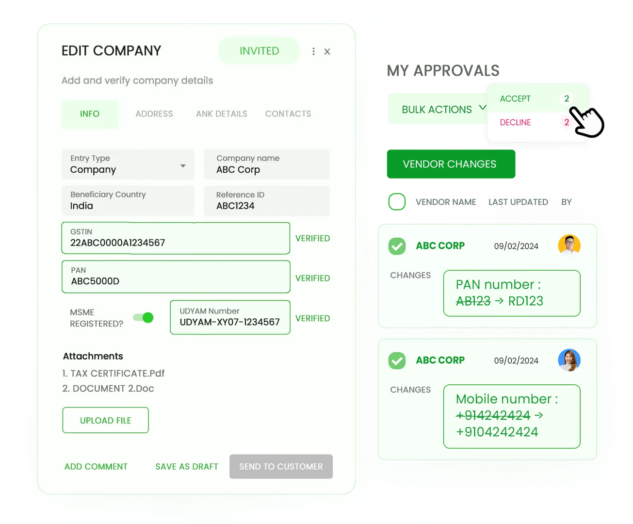 Vendor Onboarding Management