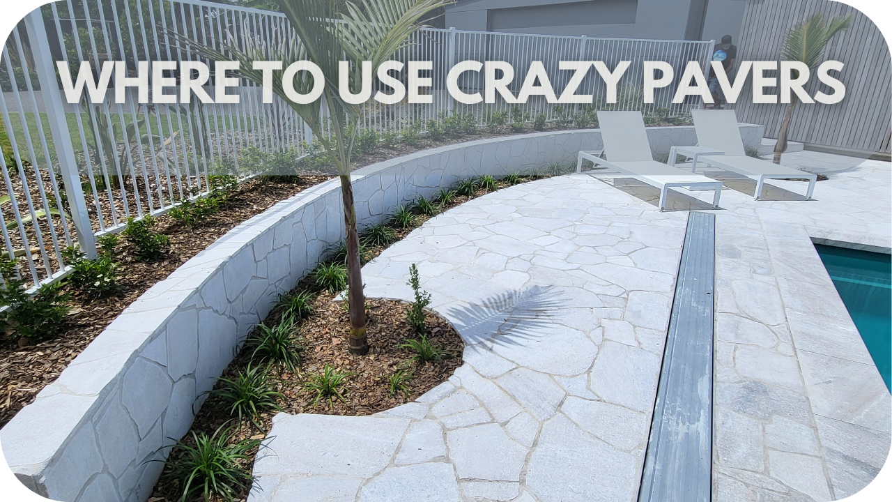 Explore the best outdoor spaces and settings to incorporate Crazy Pavers for a stylish, natural look.