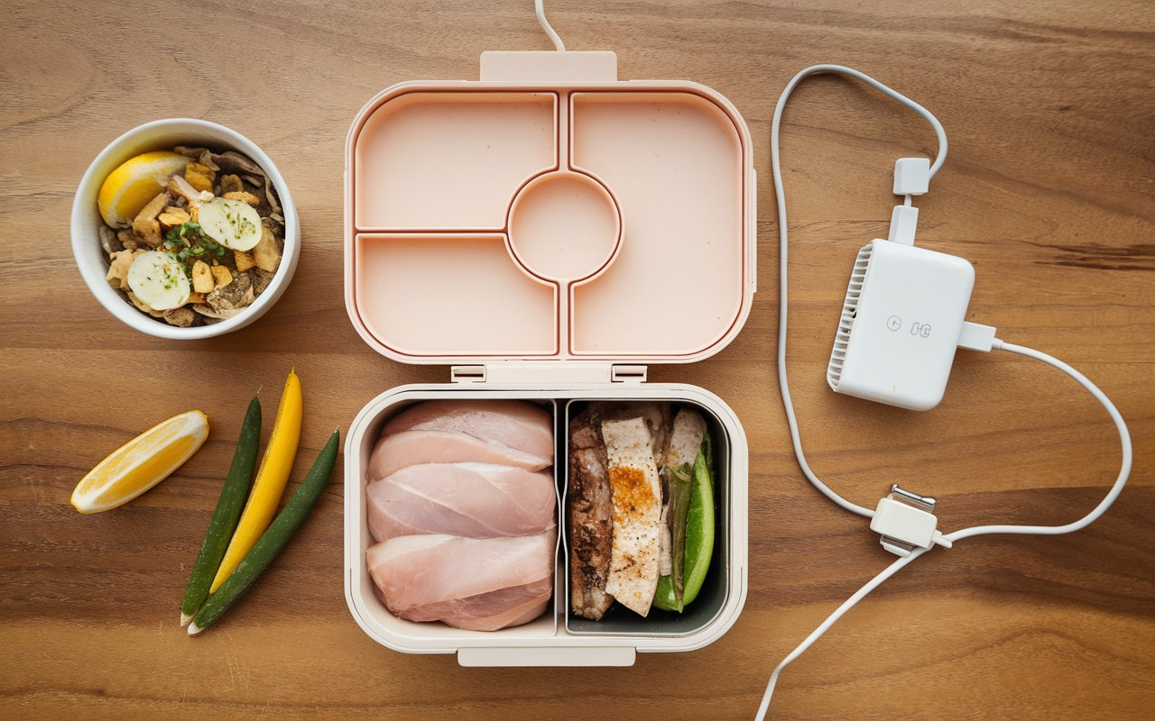 Electric Lunch Box 100w Do They Cook Raw Chicken​