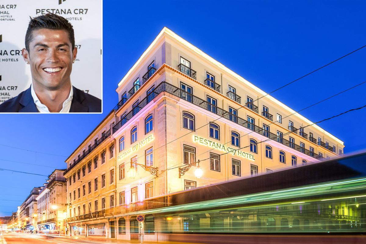 Soccer stud Cristiano Ronaldo opens his first Lisbon hotel