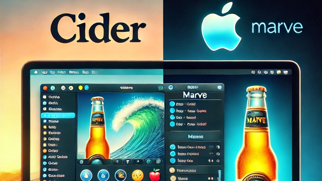 cider vs marve mac os