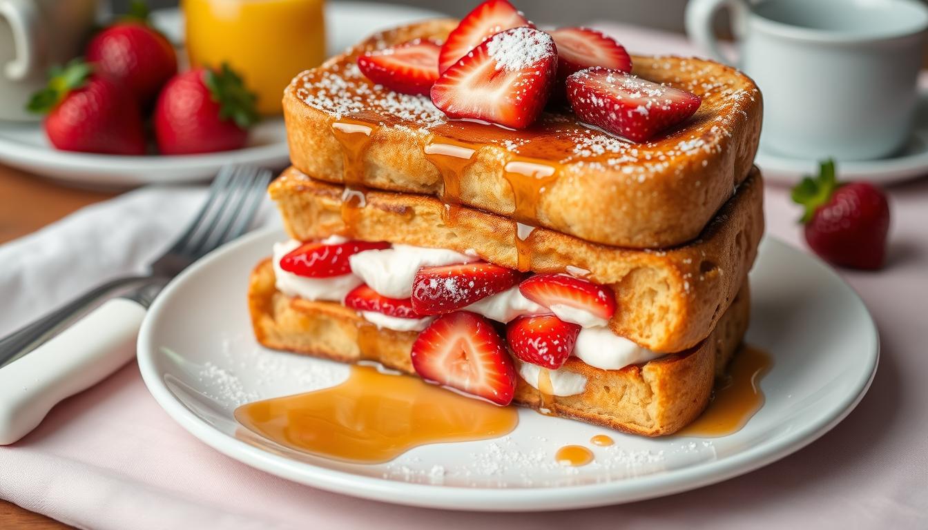 strawberry french toast