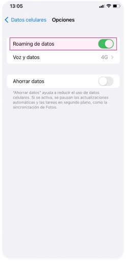 Activar en iPhone
