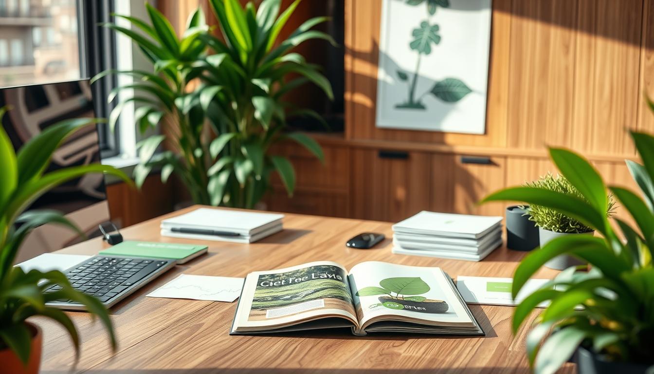 Grüne Druckprodukte und Kundenbindung