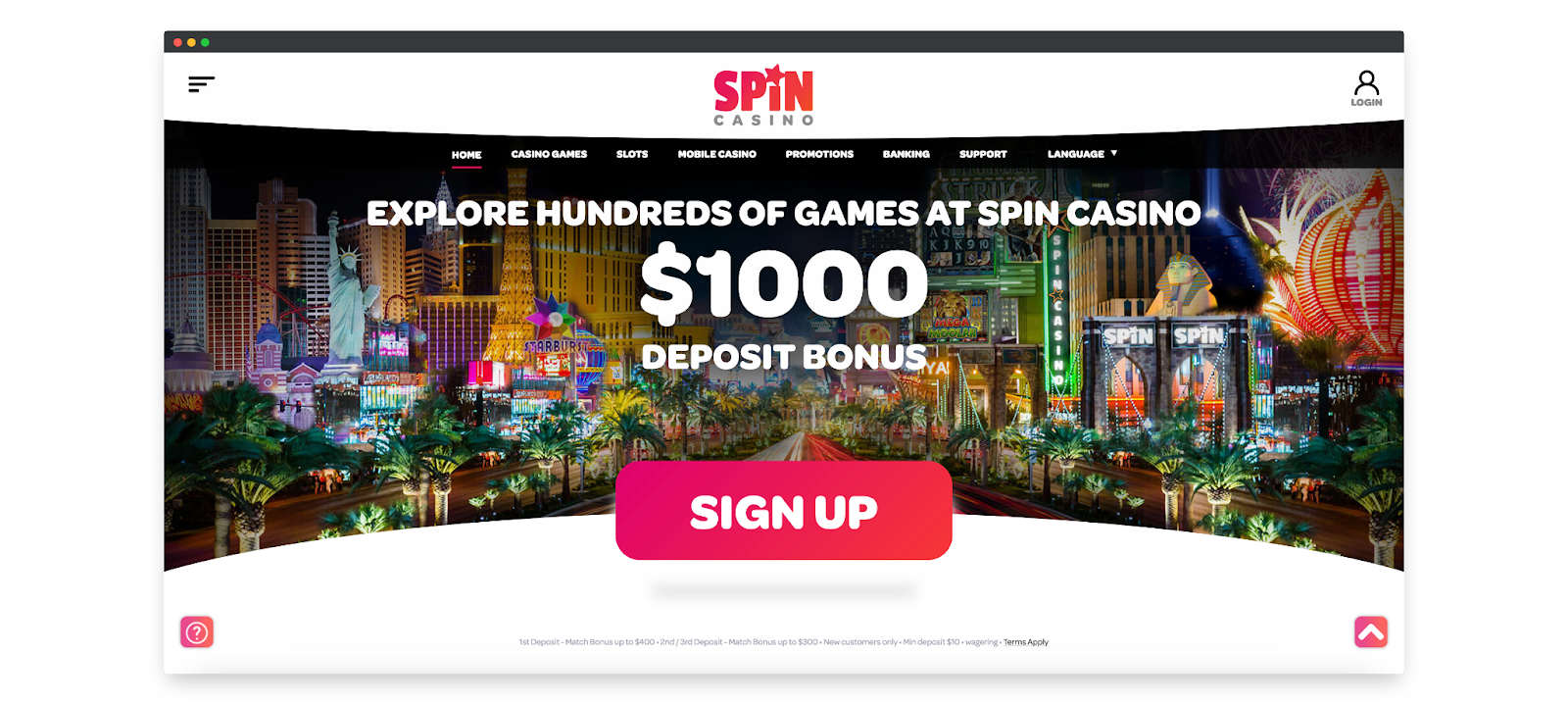 Spin Casino - Best Real Money Slots Site