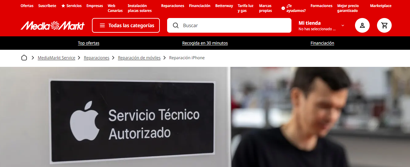 Reparación de iPhone en Valencia para restauración de datos y sistemas.
