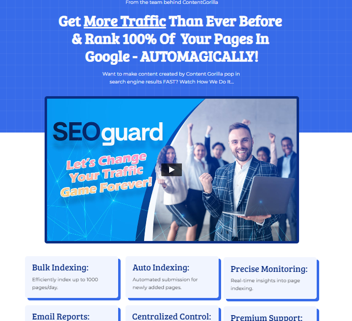 SEOGuard by Content Gorilla AI for better Google keyword rankings