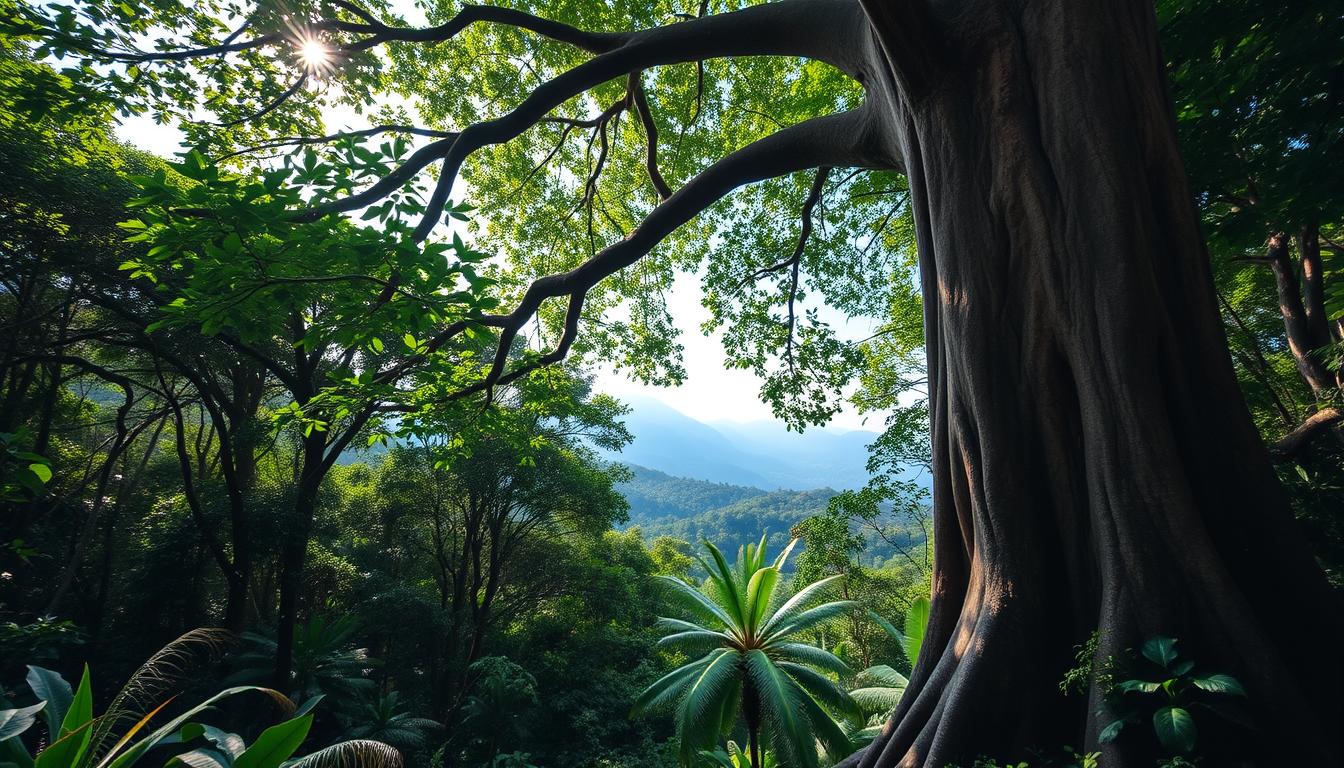 Jatobá na floresta