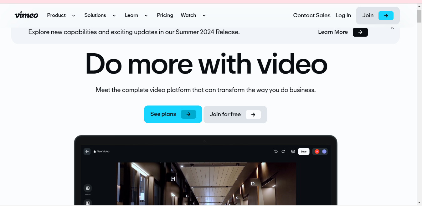 Vimeo Enterprise Comes With Unlimited Hosting