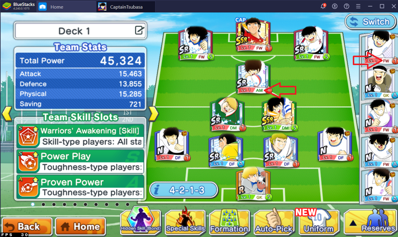 Captain Tsubasa: Dream Team tier list