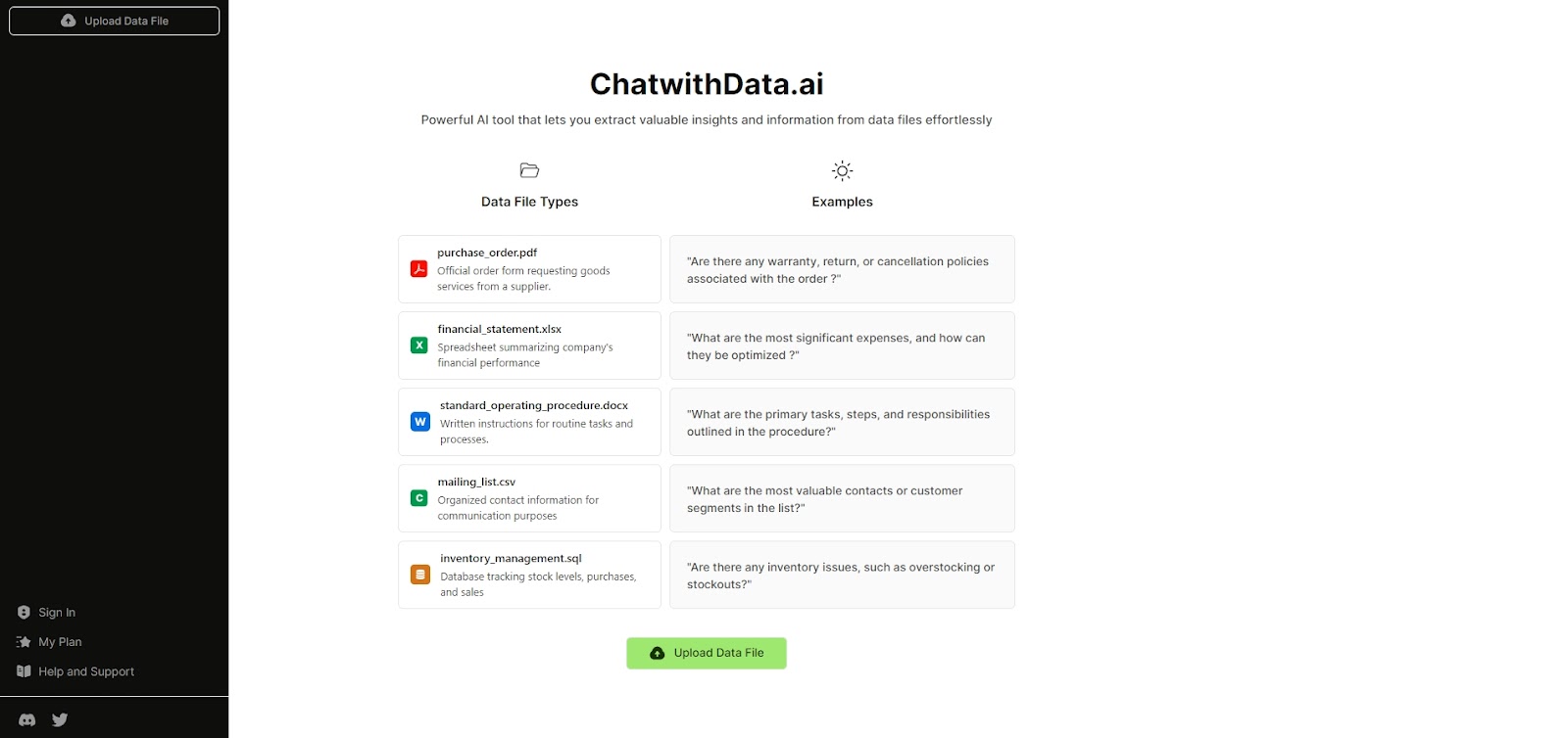 ChatWithData.ai