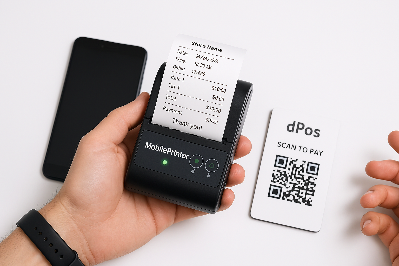 Hướng dẫn sử dụng máy in bluetooth (không dây) cầm tay đúng cách