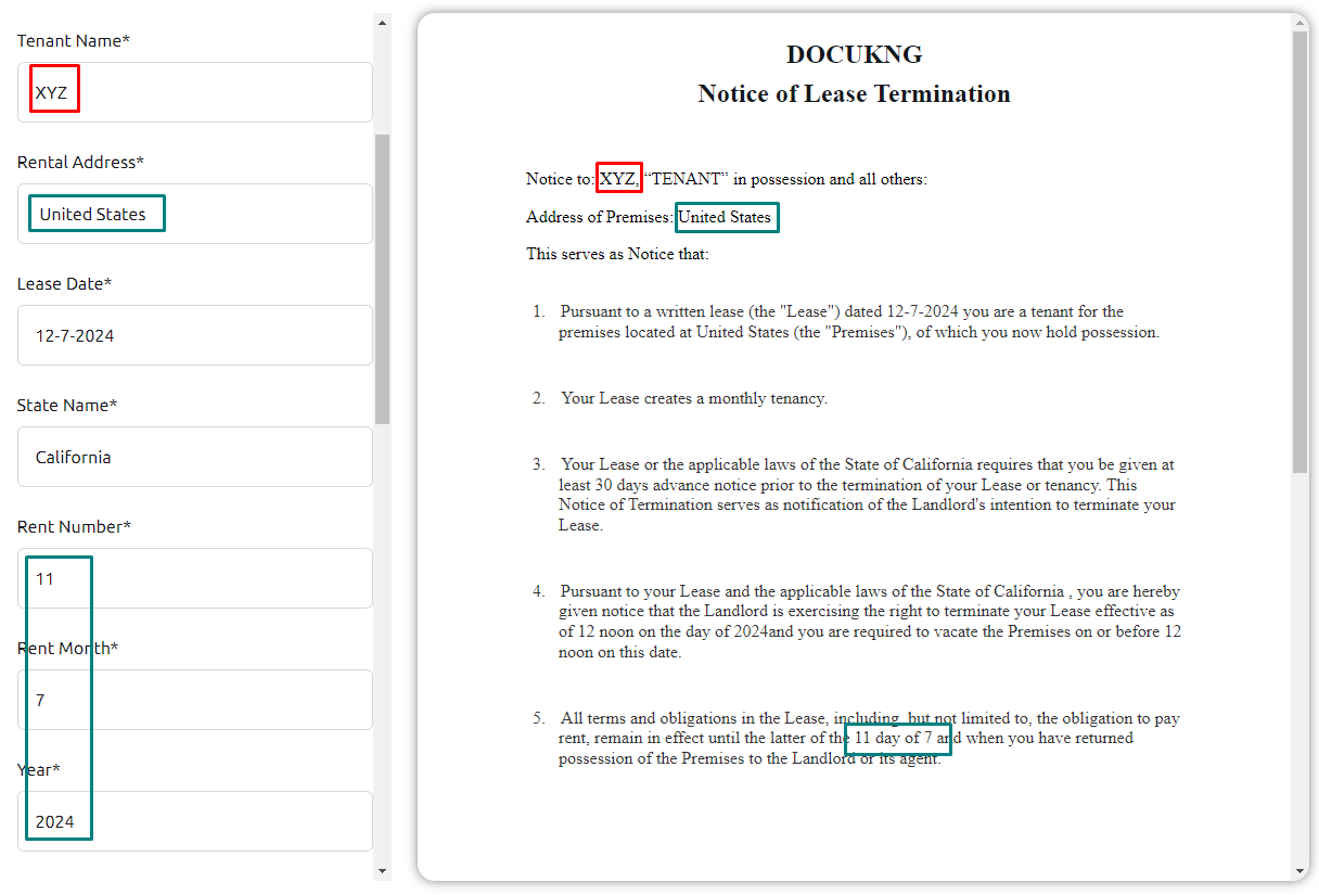 real estate documents templates