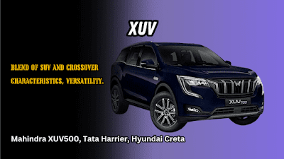 Types of Cars in India: Car Body Types XUV